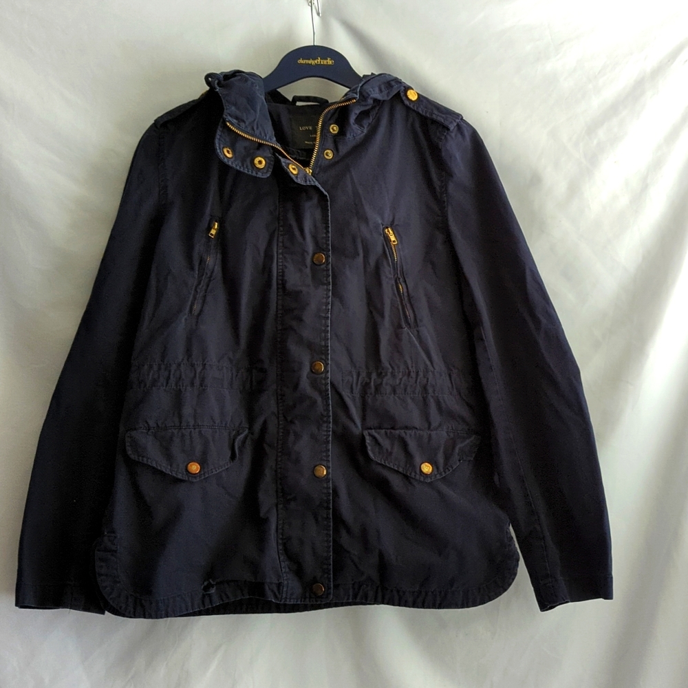 Navy Blue Utility Jacket